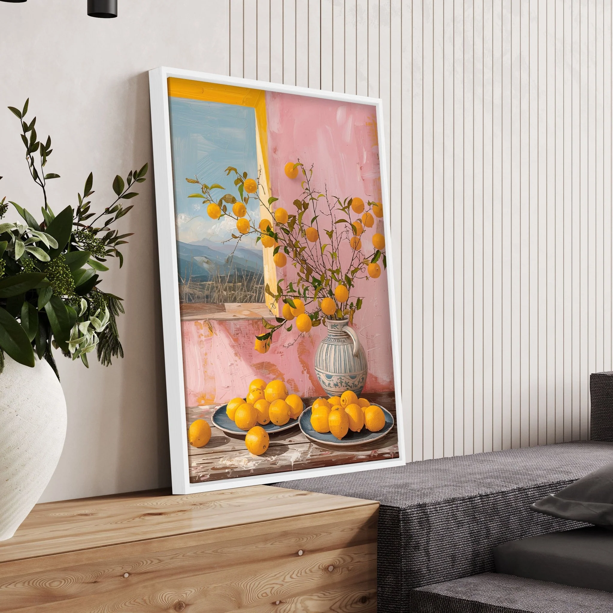 Large Canvas For Living Room | Set of 3 Italian Lifestyle Wall art Prints - Image 7