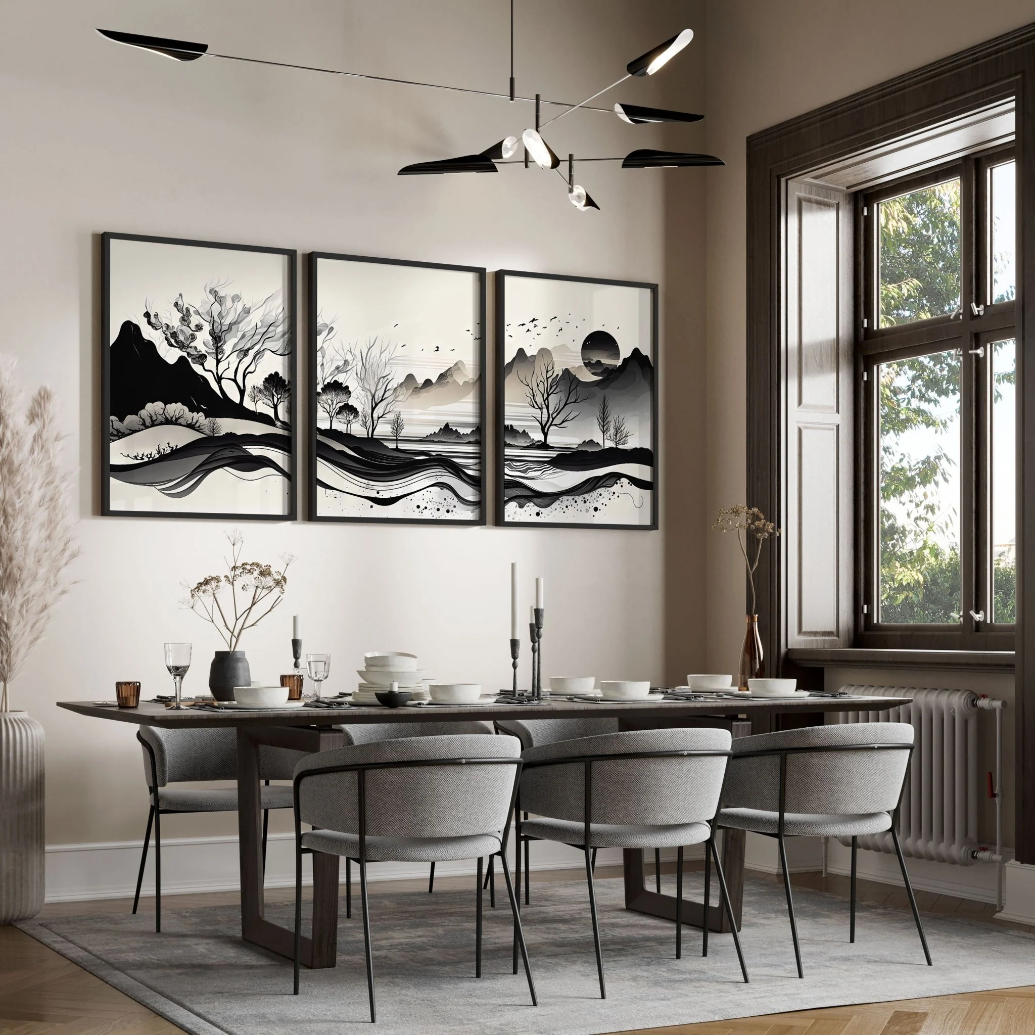 3 Large Pictures on Wall – Set of 3 Living Room Prints - Image 6
