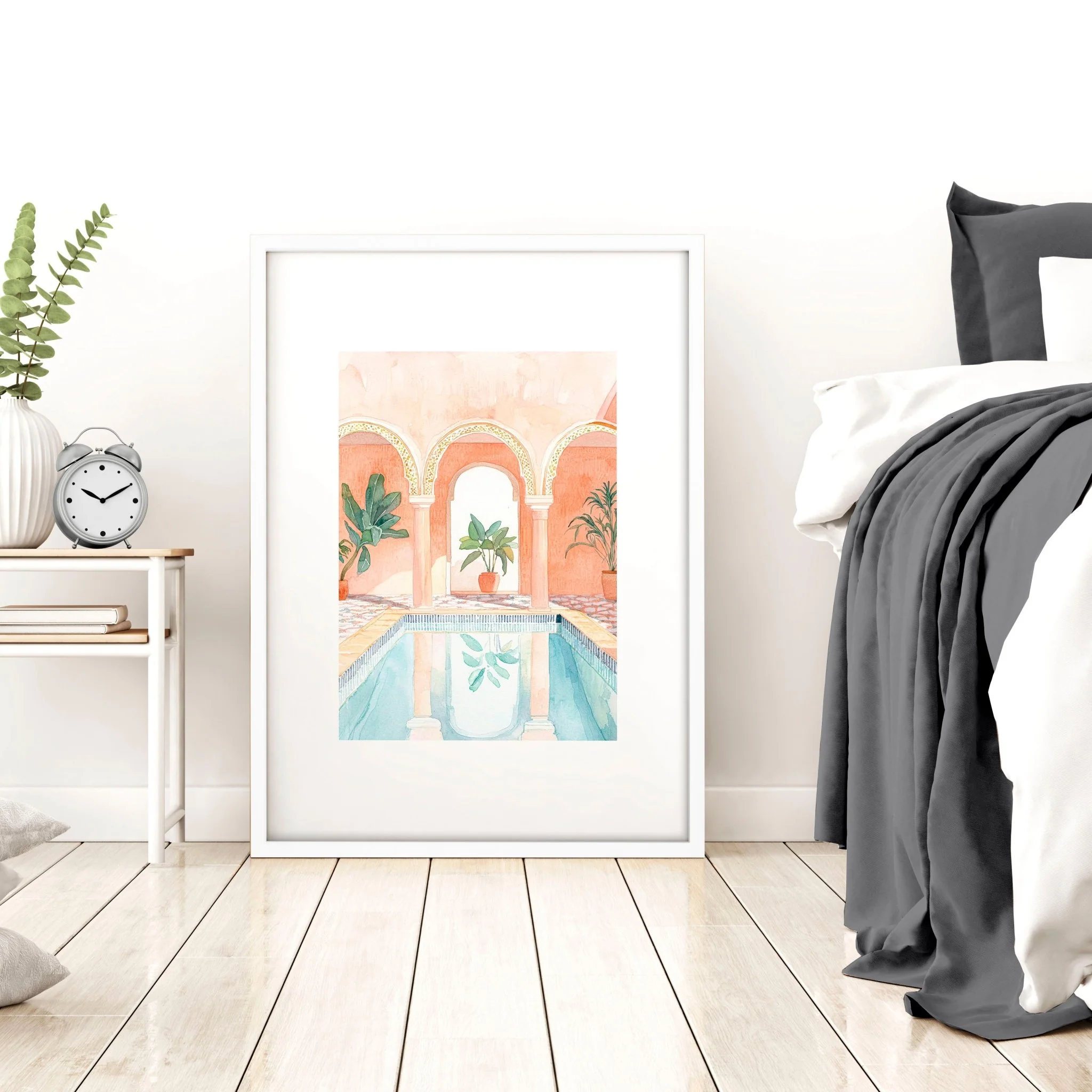 Large Wall Art Framed | Set of 3 Beach Decor Wall art Prints - Image 8