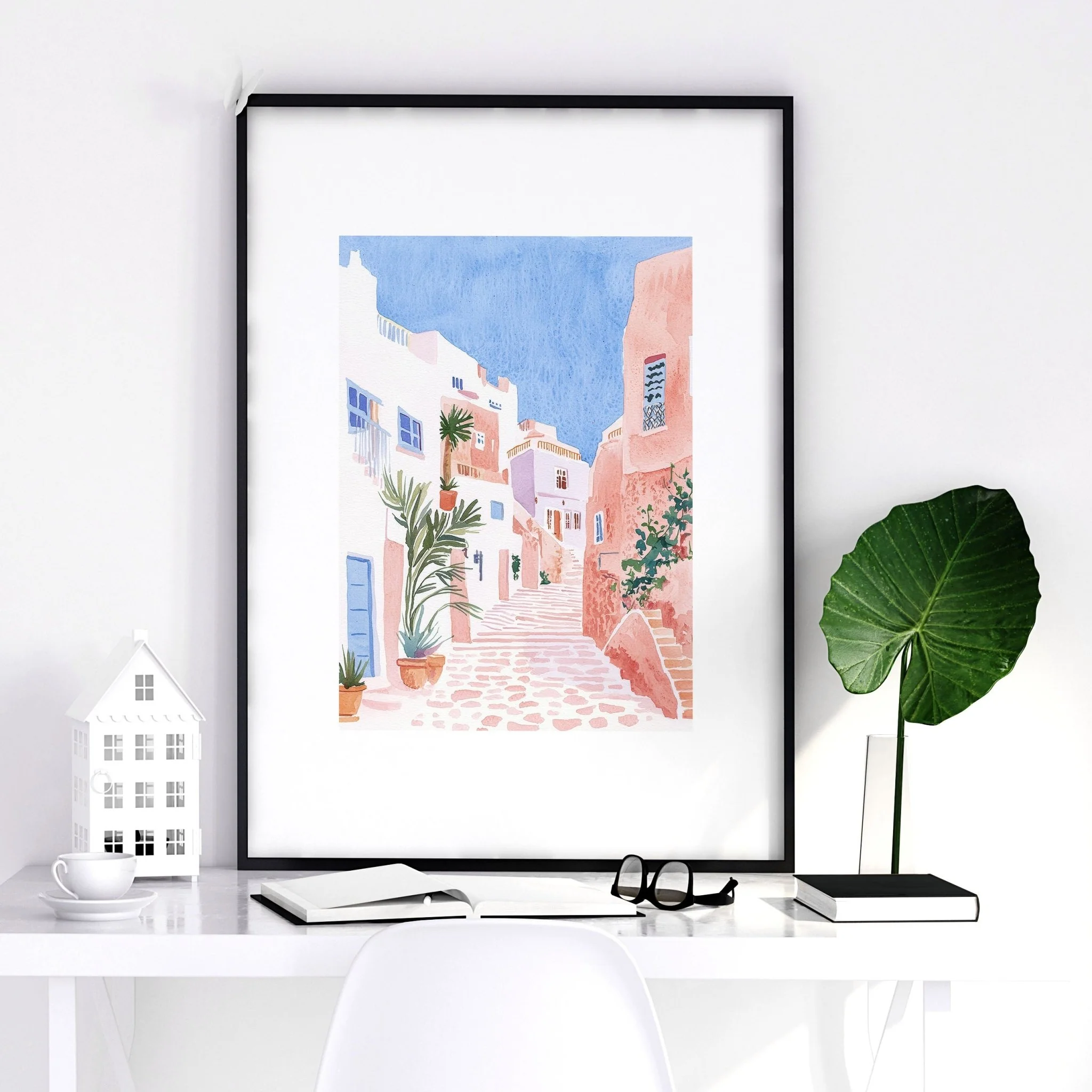 Large Wall Framed Art | Set of 3 Beach Decor Wall art Prints - Image 10