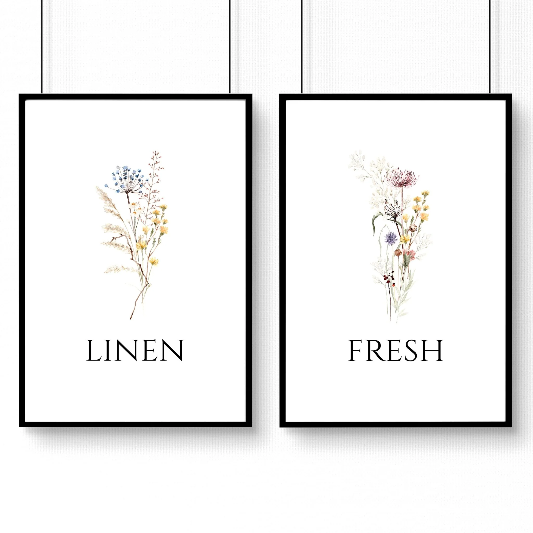 Laundry Room Decor Ideas | Set of 2 wall art prints - Image 7