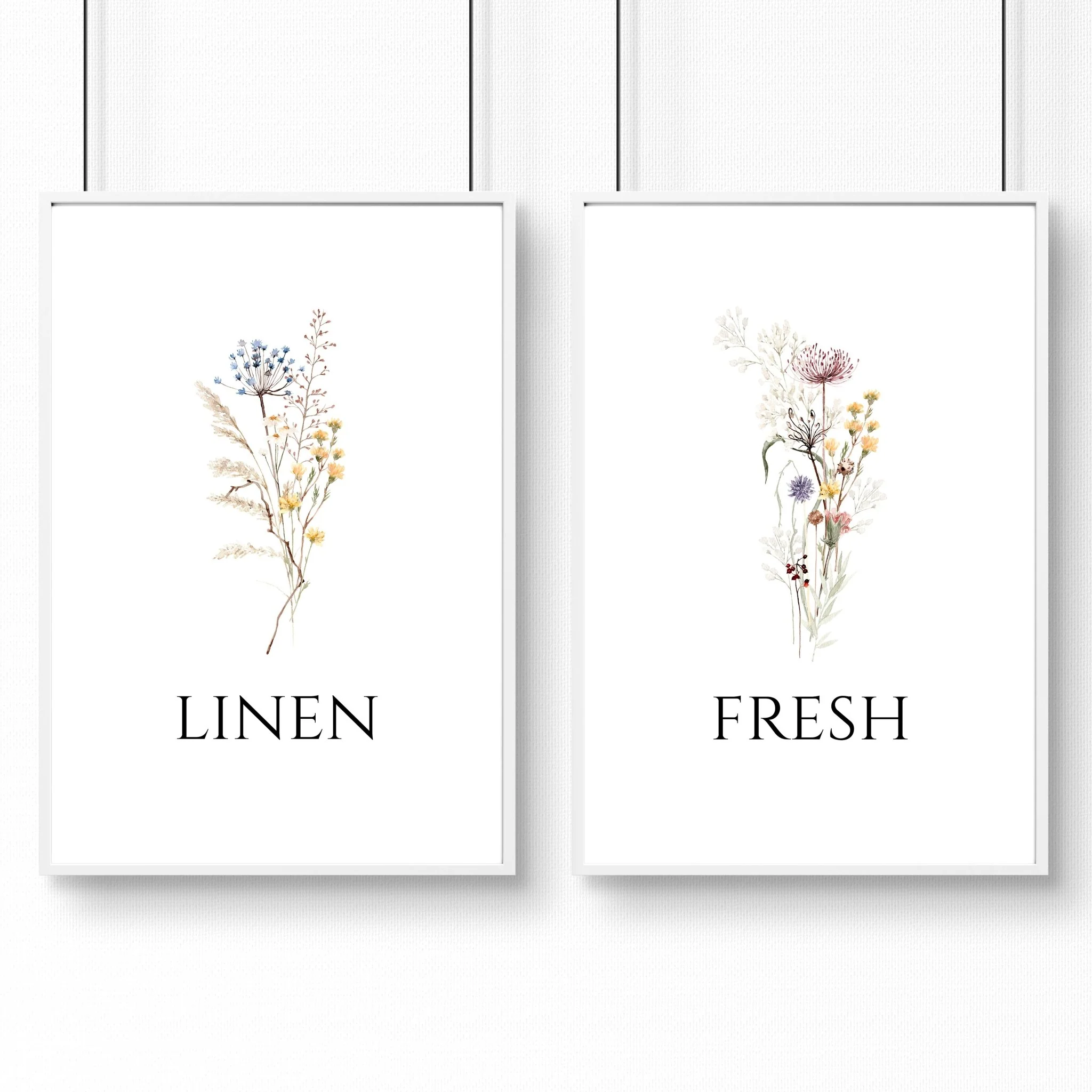 Laundry Room Decor Ideas | Set of 2 wall art prints - Image 9