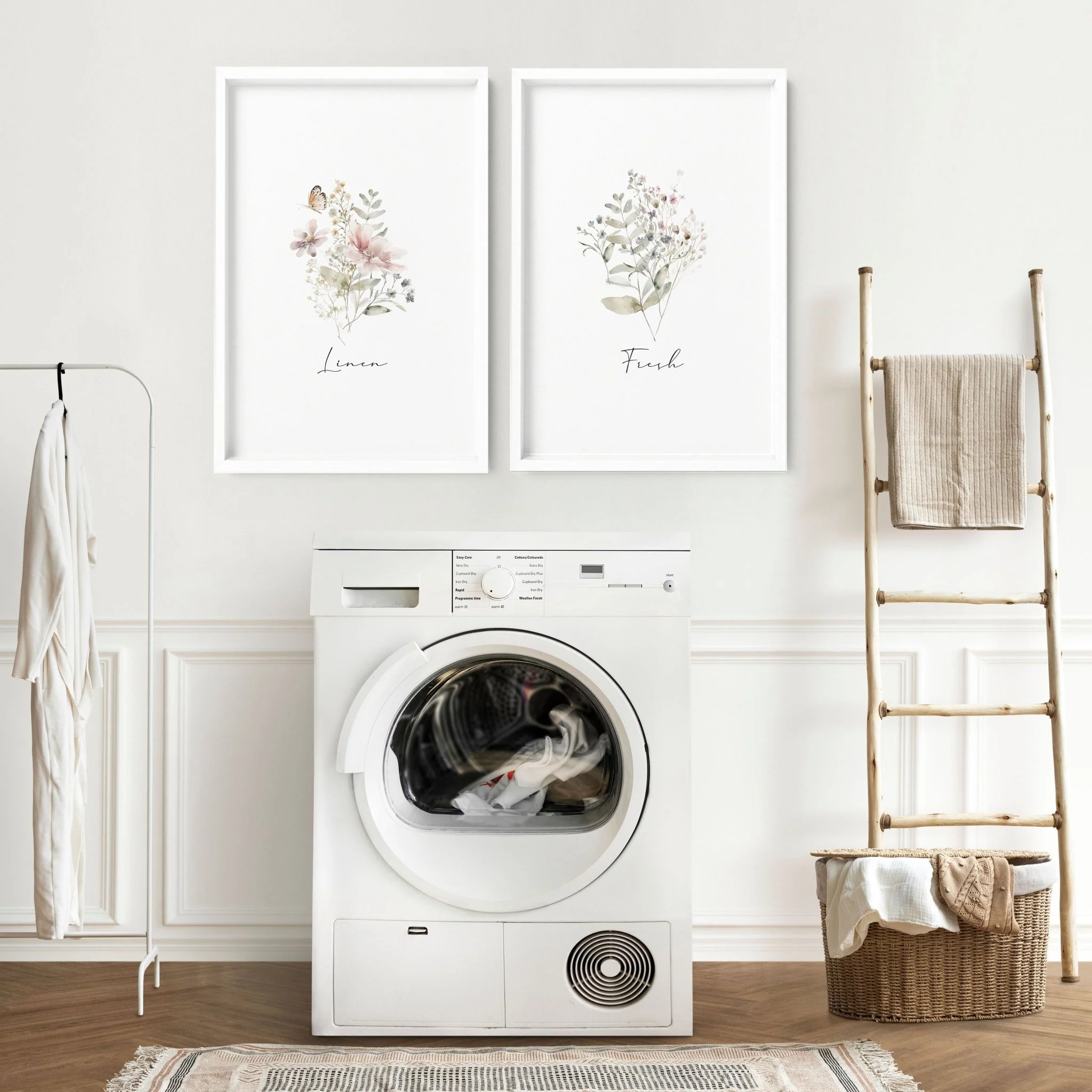 Laundry Room Posters | Set of 2 wall art prints - Image 4