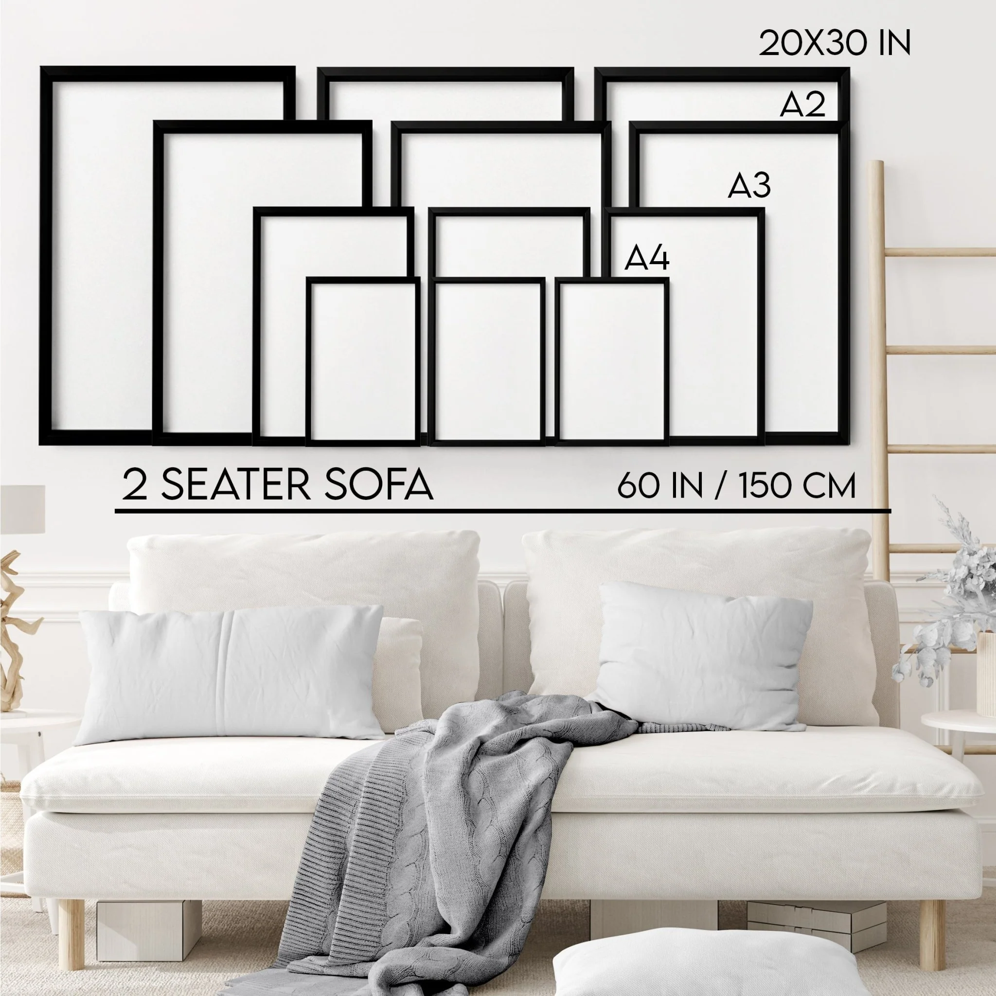 Living Room Modern Wall Art | Set of 3 wall art prints - Image 13