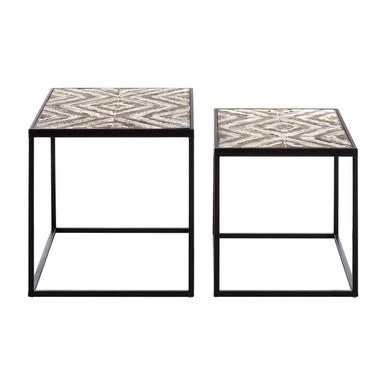 Lombok Set Of 2 Side Tables - Image 6