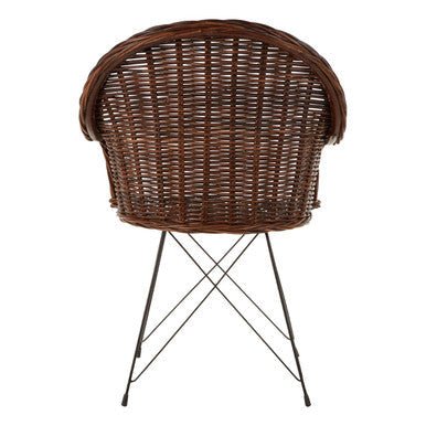 Manado Natural Croco Rattan Chair - Image 9