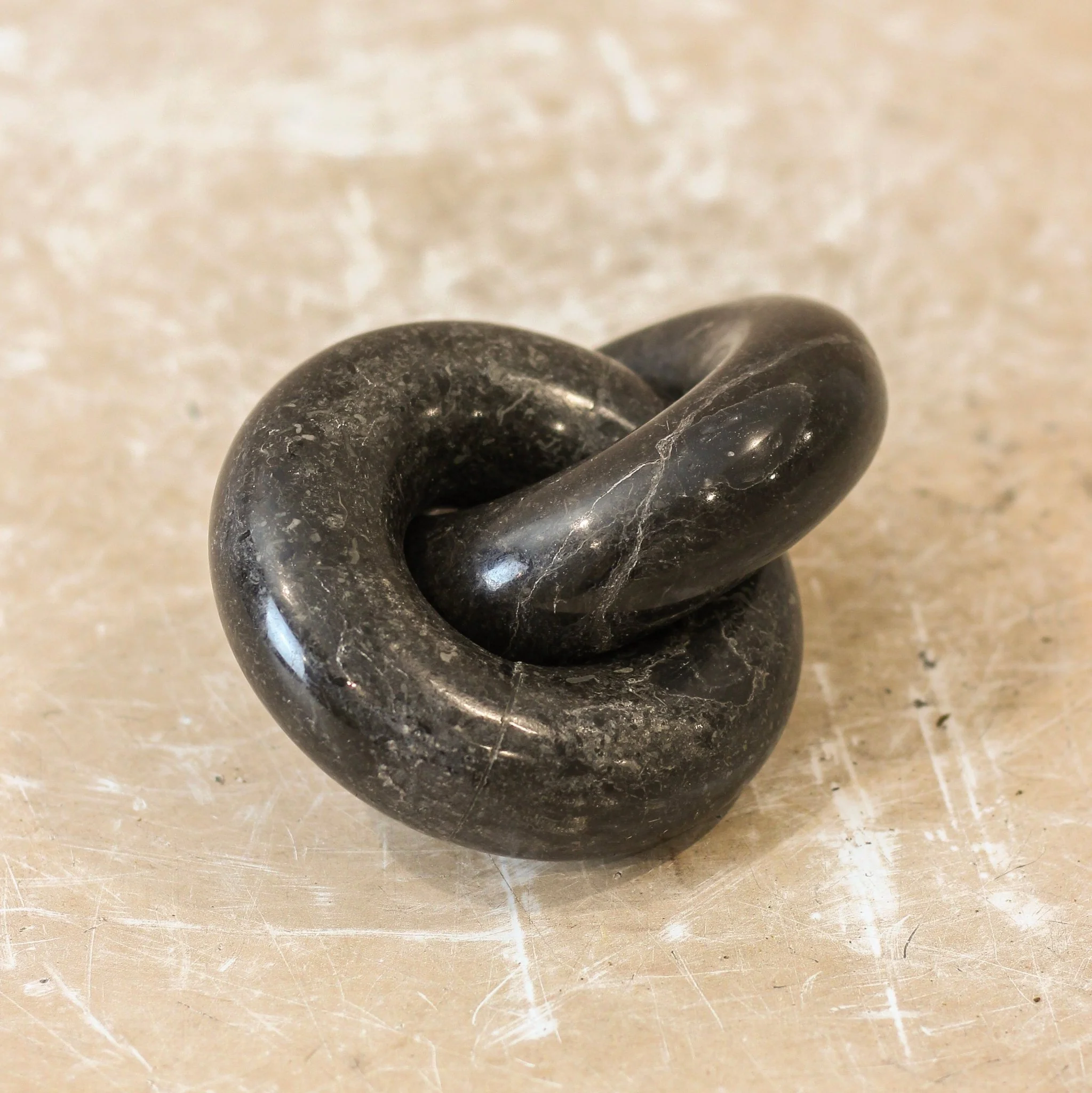 Marble Chain Link - Black