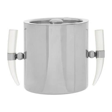 Mixology Herne Acrylic Horn Handle Ice Bucket - Image 4