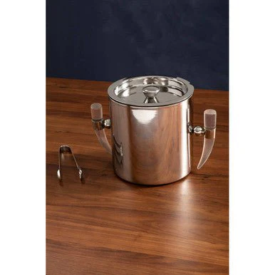 Mixology Herne Acrylic Horn Handle Ice Bucket - Image 7