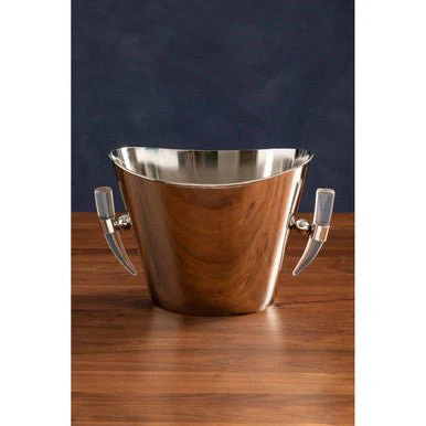 Mixology Herne Acrylic Horn Handle Wine Cooler - Image 7