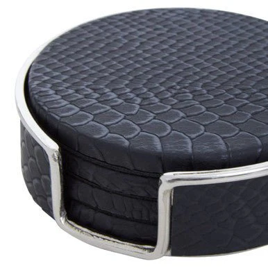 Mixology Set Of Four Black Coasters - Image 11
