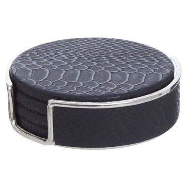 Mixology Set Of Four Black Coasters - Image 5