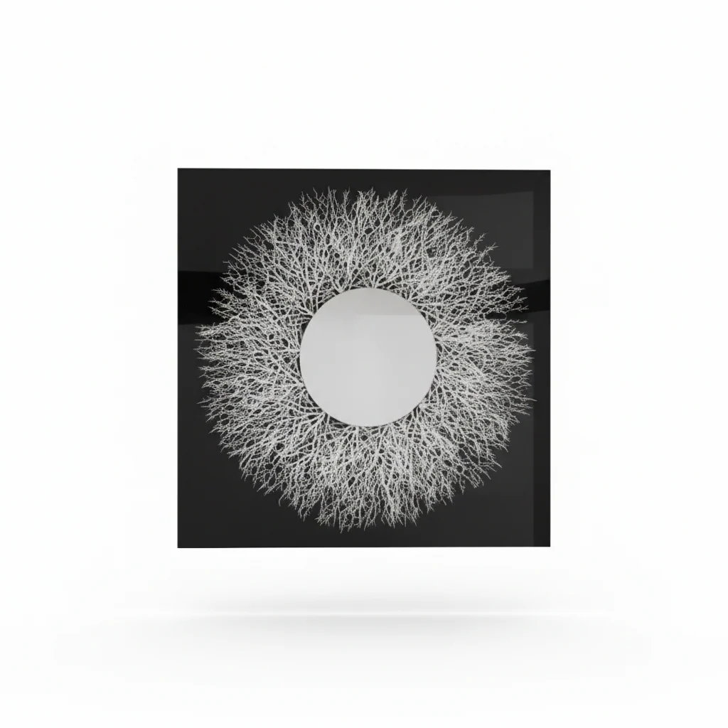Modello Abstract Mirrored Wall Art