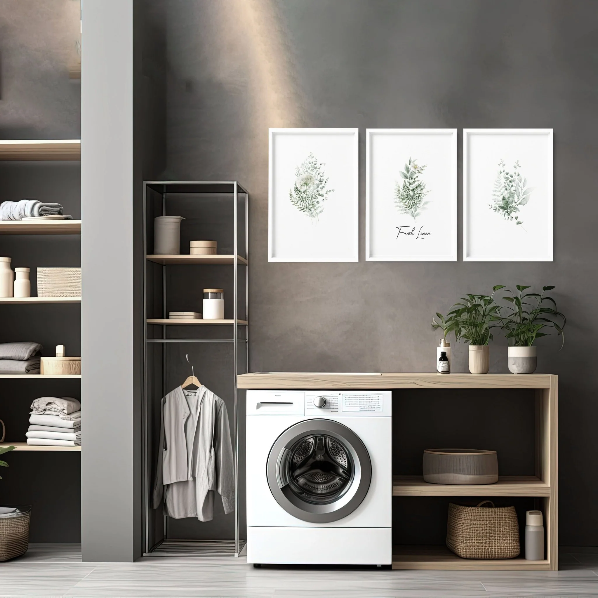Laundry Room Artwork | Set of 3 French Country Prints - Image 3