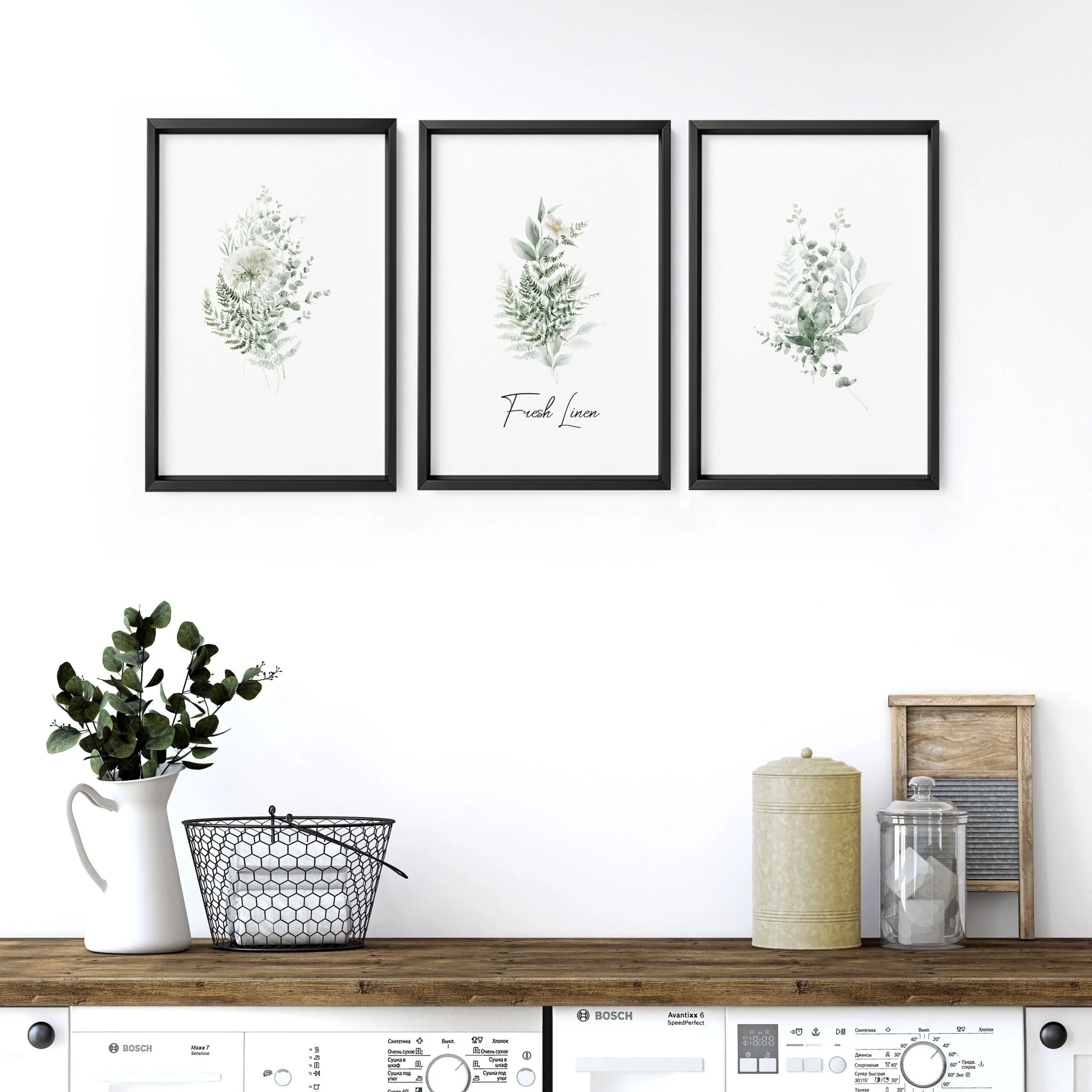 Laundry Room Artwork | Set of 3 French Country Prints - Image 4