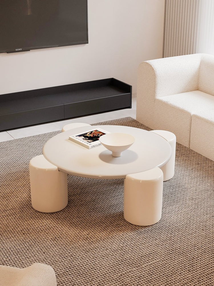 Nova Flower Nesting Coffee Table, White - Image 11