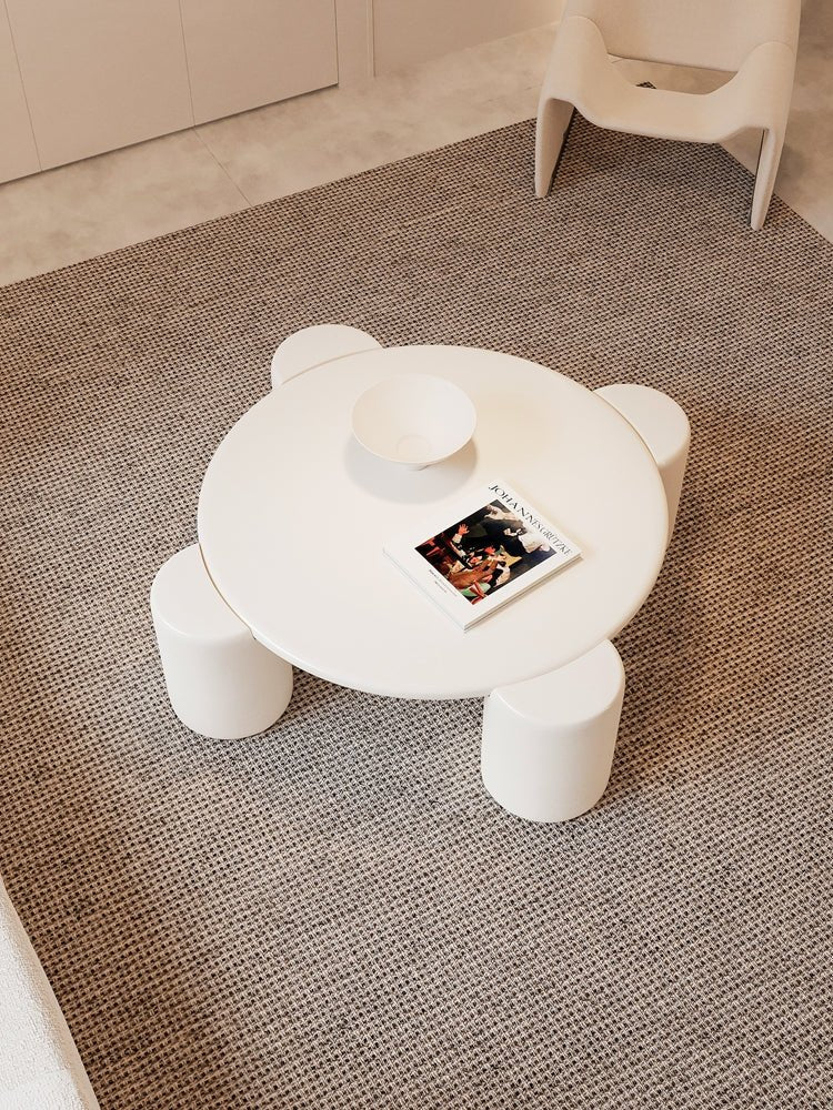 Nova Flower Nesting Coffee Table, White - Image 9