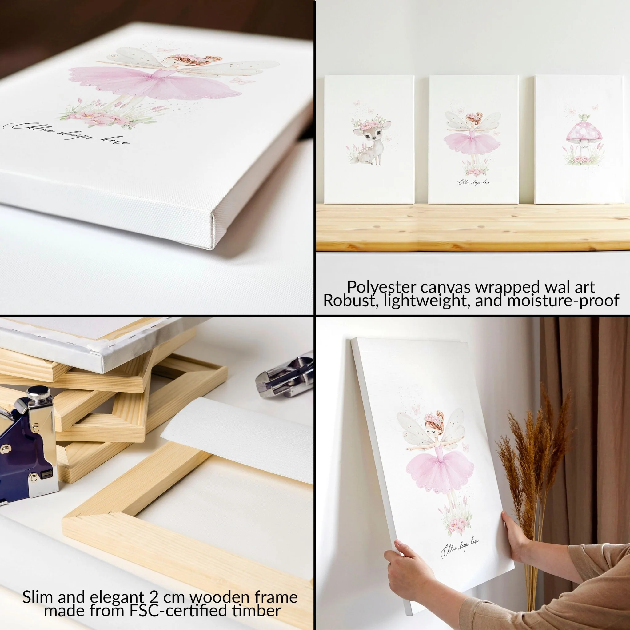 Nursery Artwork | Set of 3 wall art prints - Image 13
