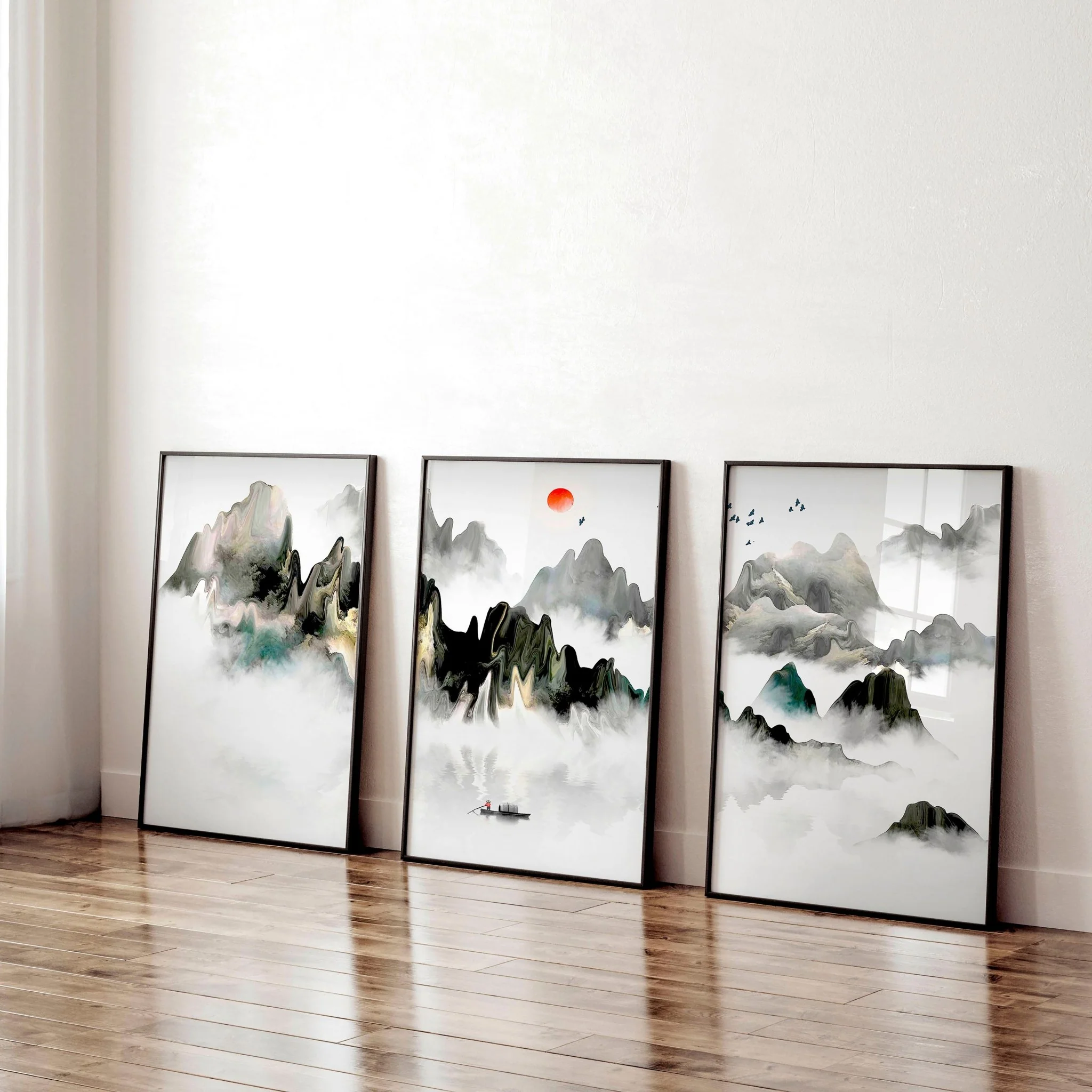 Office decor ideas for work | set of 3 wall art prints - Image 2