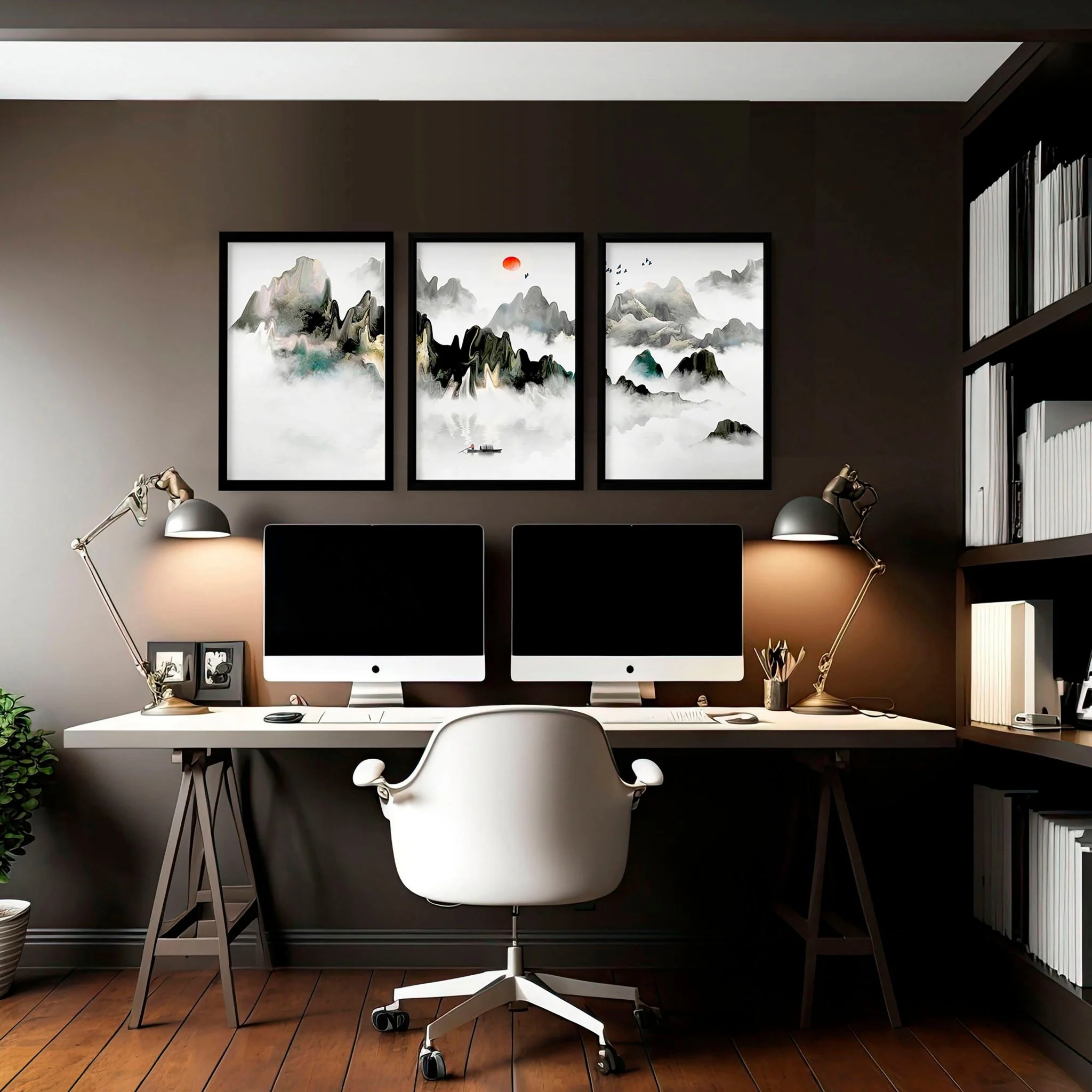 Office decor ideas for work | set of 3 wall art prints - Image 3