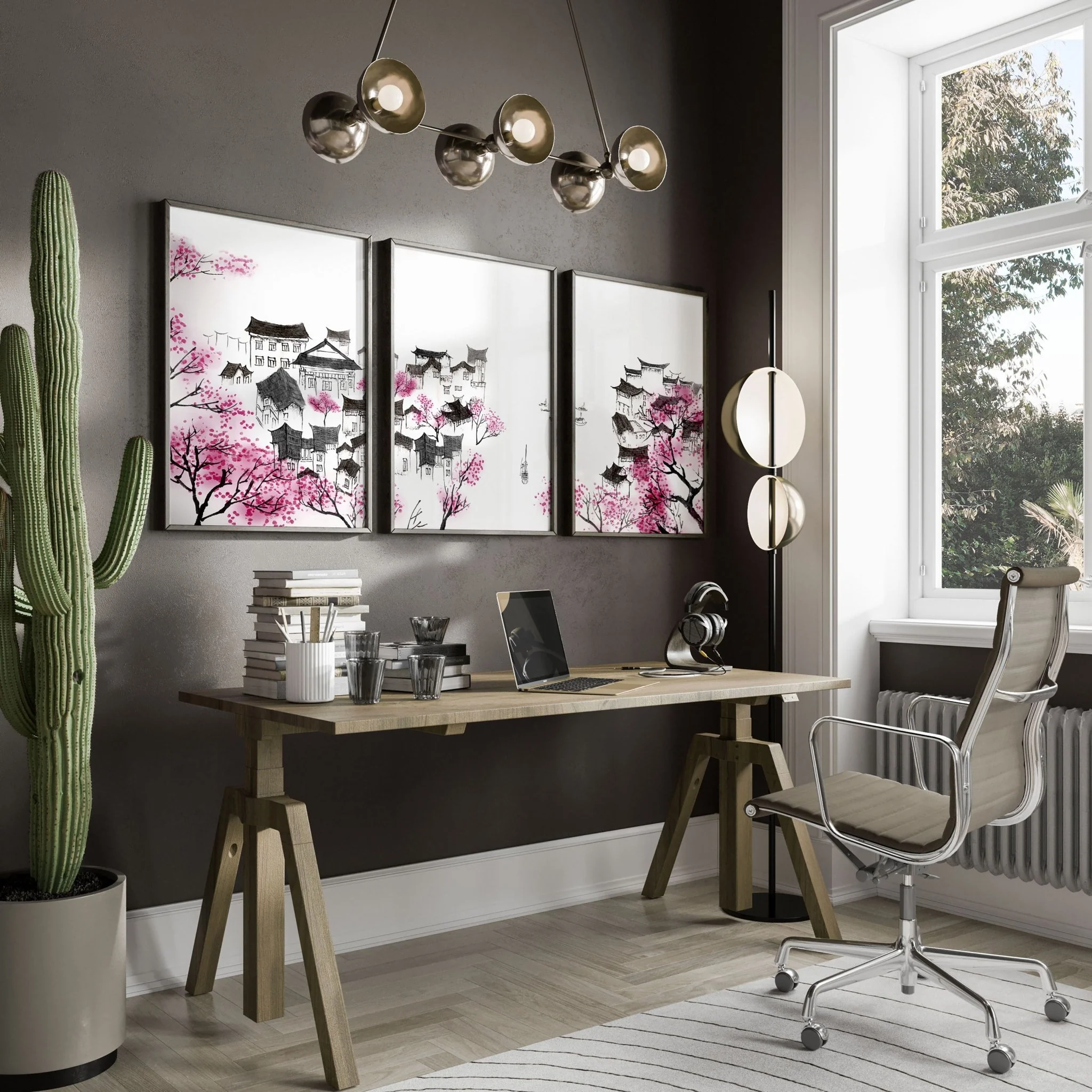 Office Wall Art Ideas | Set of 3 wall art prints - Image 3