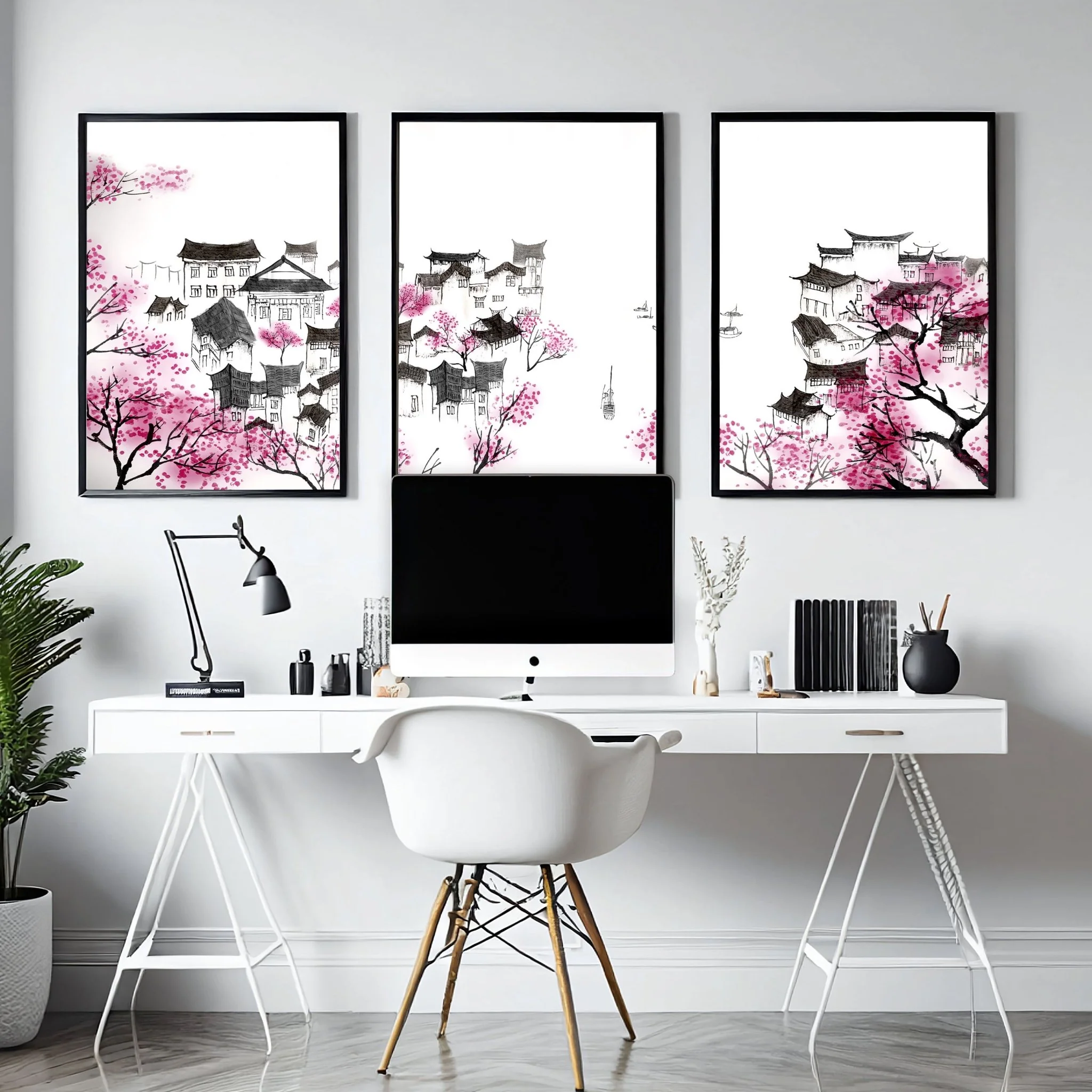 Office Wall Art Ideas | Set of 3 wall art prints - Image 4