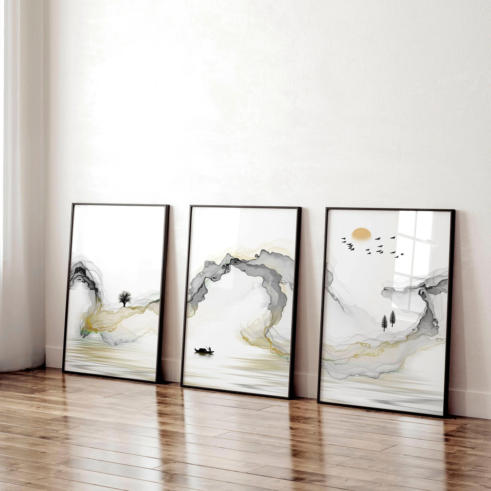 Wall Decorations For Office | set of 3 wall art prints - Image 3