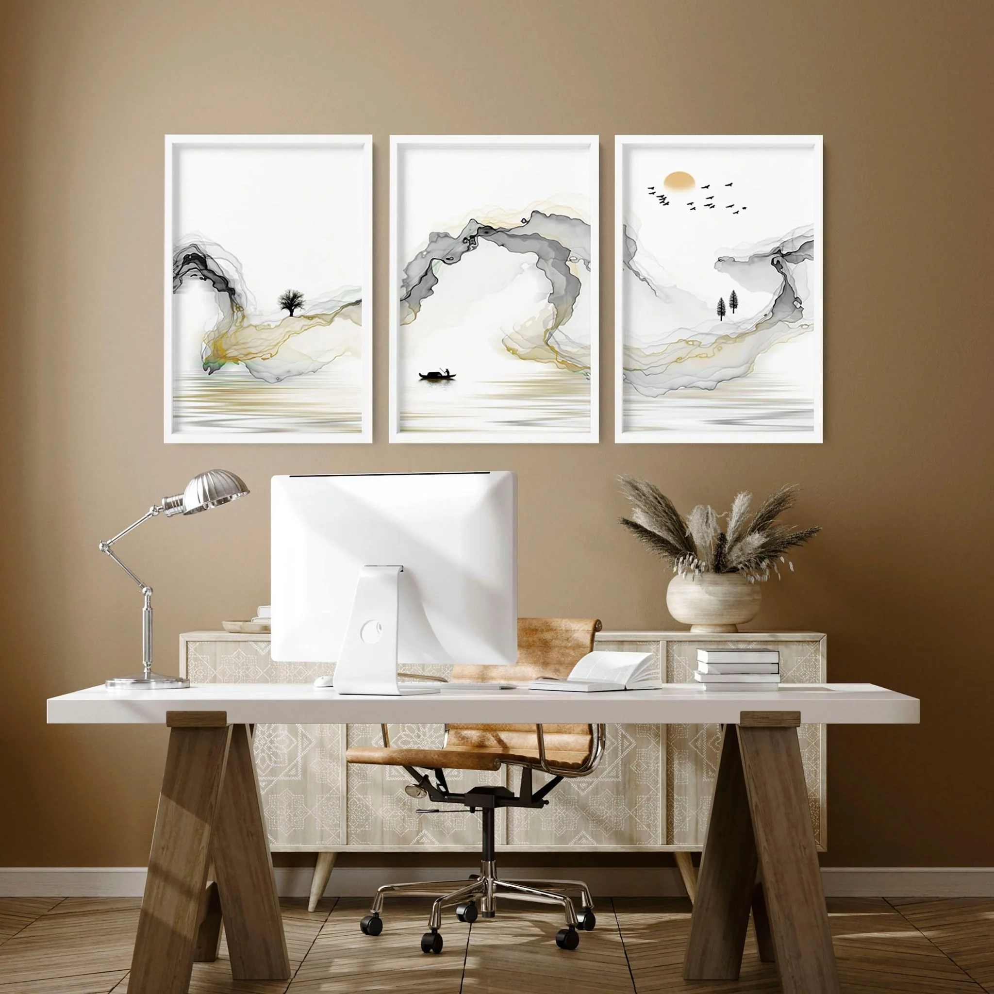 Wall Decorations For Office | set of 3 wall art prints - Image 7