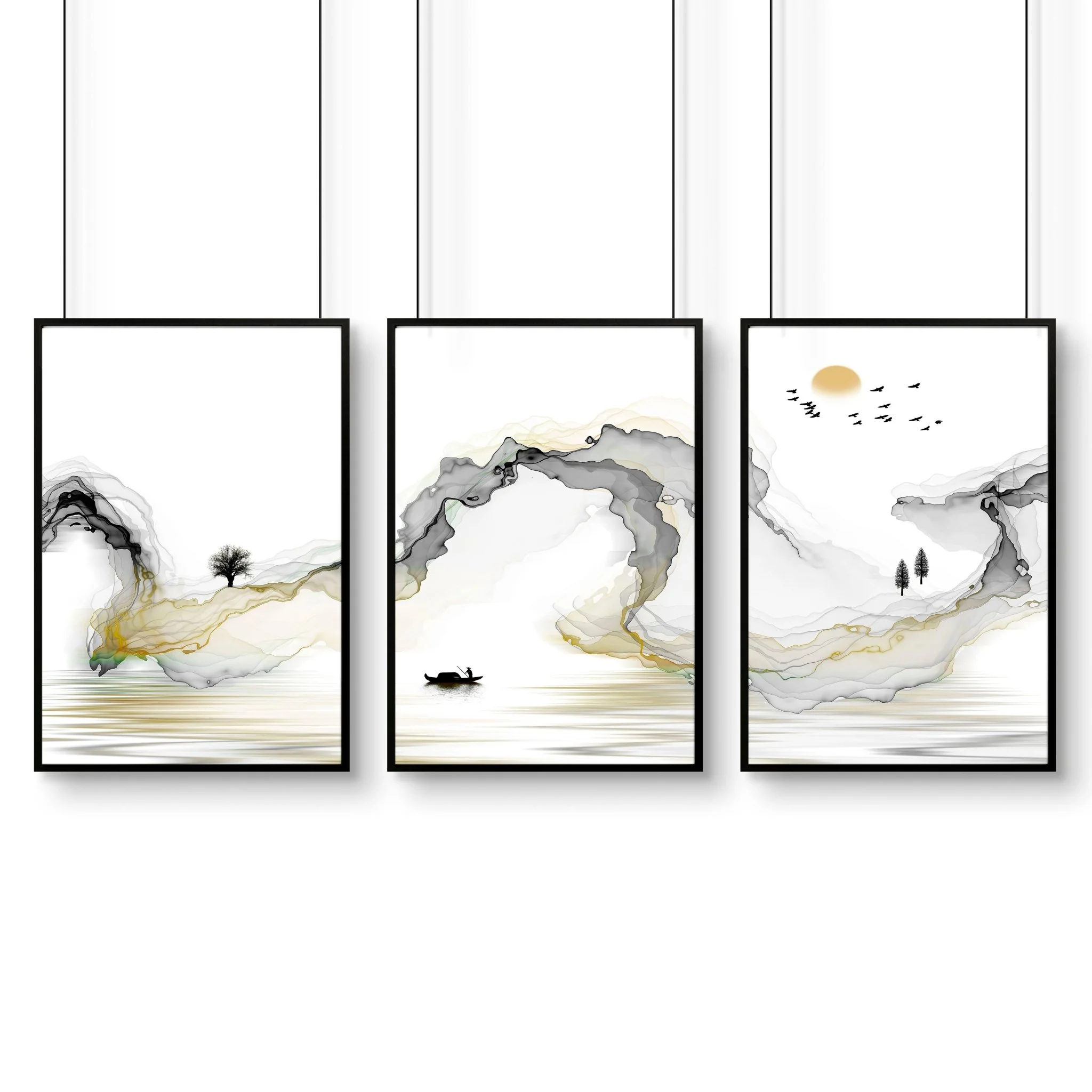 Wall Decorations For Office | set of 3 wall art prints - Image 9