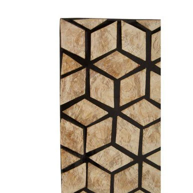 Palu Black Wall Mirror with Seashell Inlay - Image 11