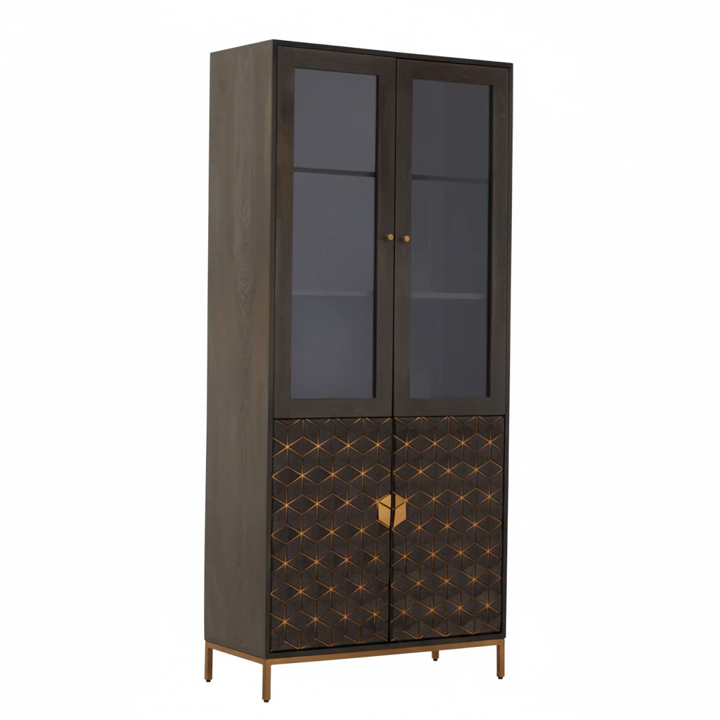 Patna Grey Cabinet