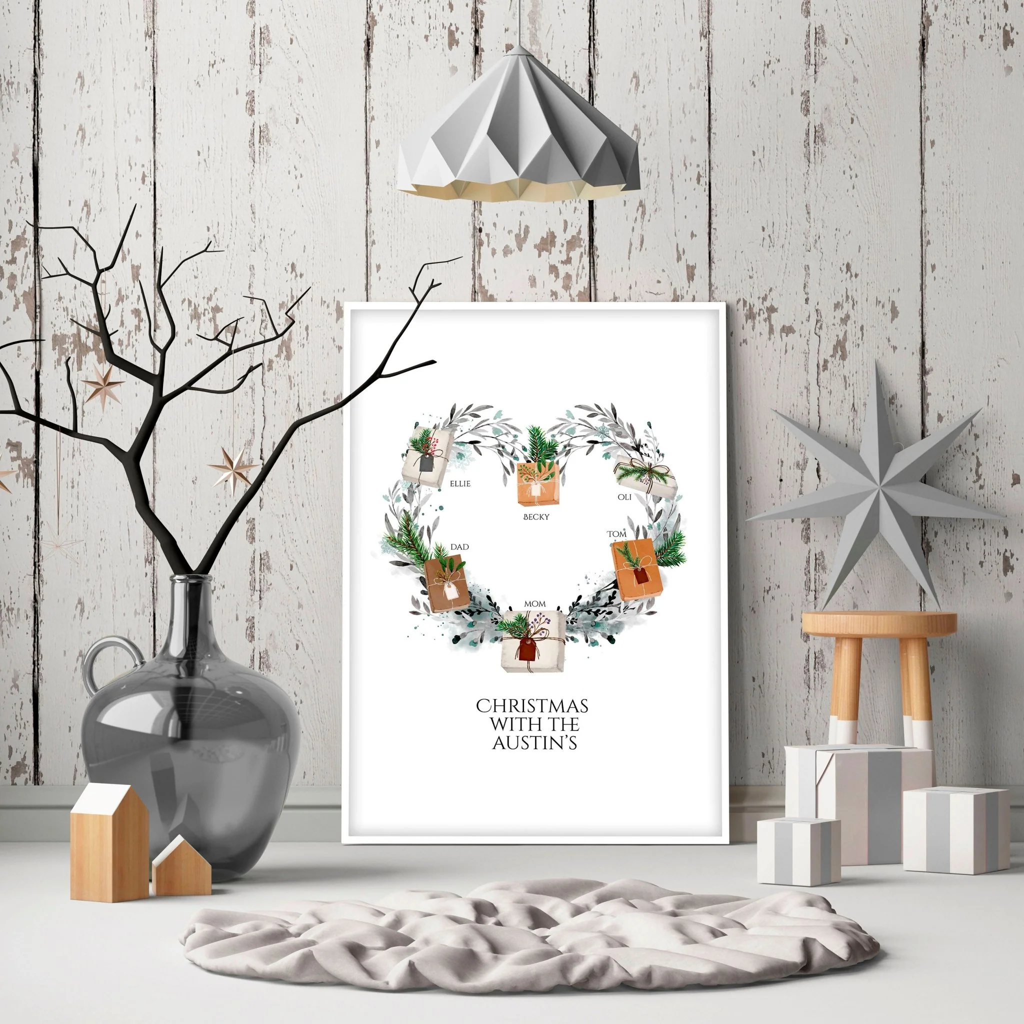 Personalized gift for family wall art - Image 3