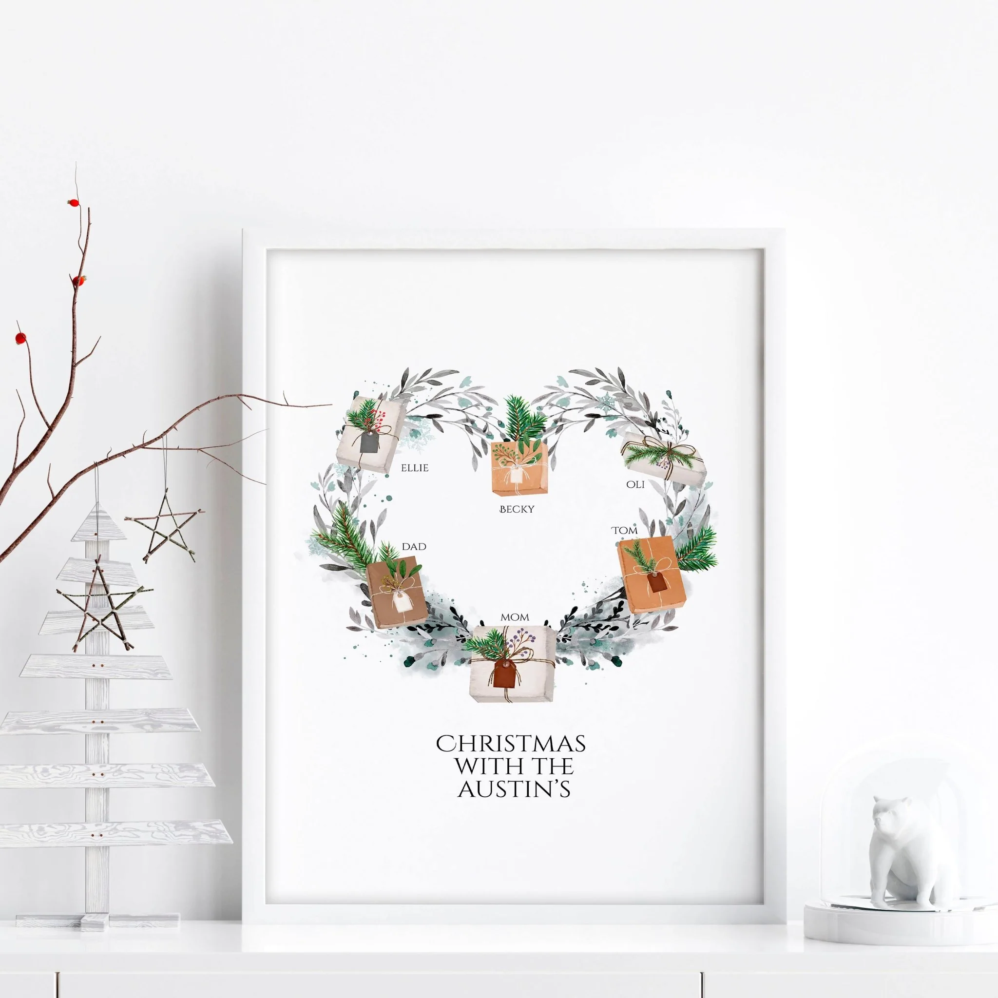 Personalized gift for family wall art - Image 5