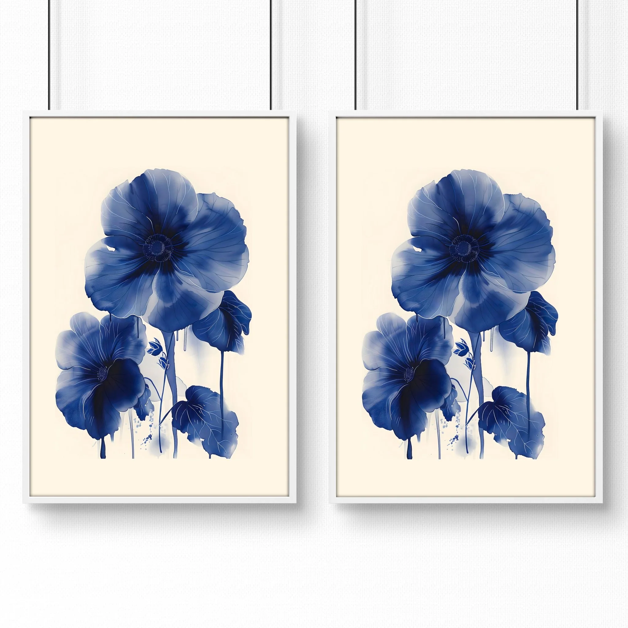 Pictures For Bathrooms Wall | Set of 2 Botanical Wall art Prints - Image 10