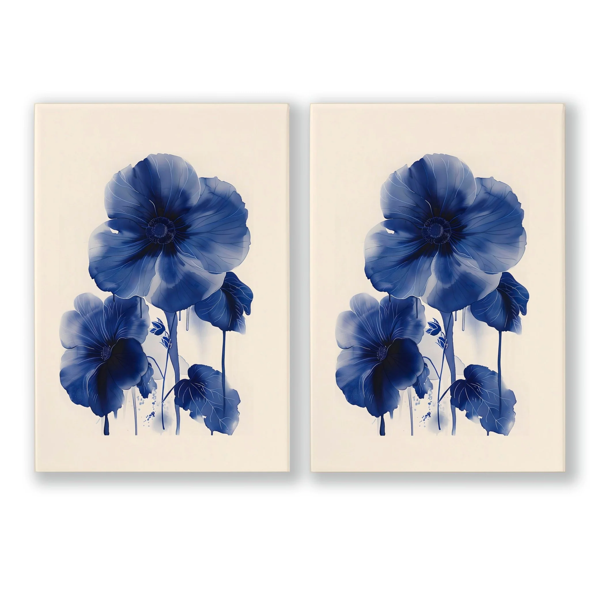 Pictures For Bathrooms Wall | Set of 2 Botanical Wall art Prints - Image 11