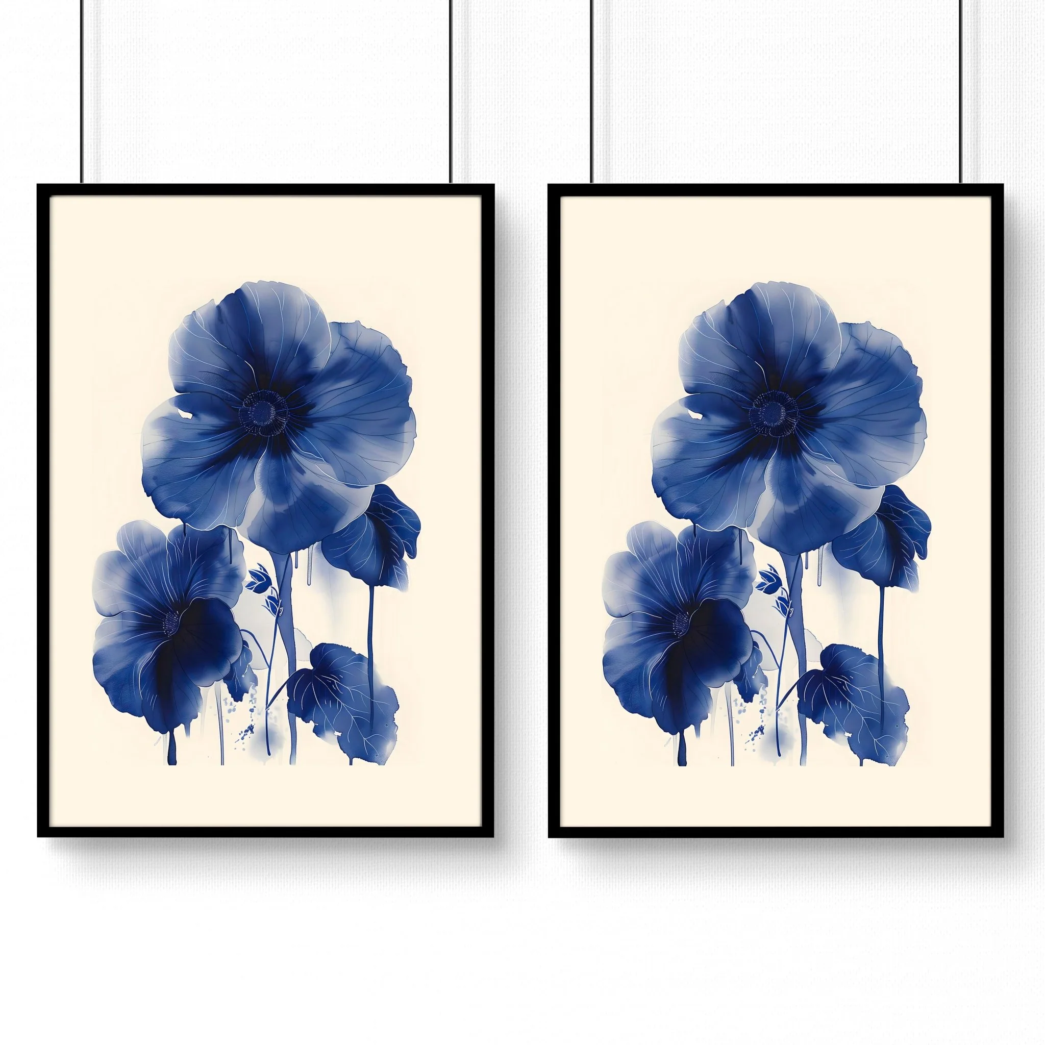 Pictures For Bathrooms Wall | Set of 2 Botanical Wall art Prints - Image 8