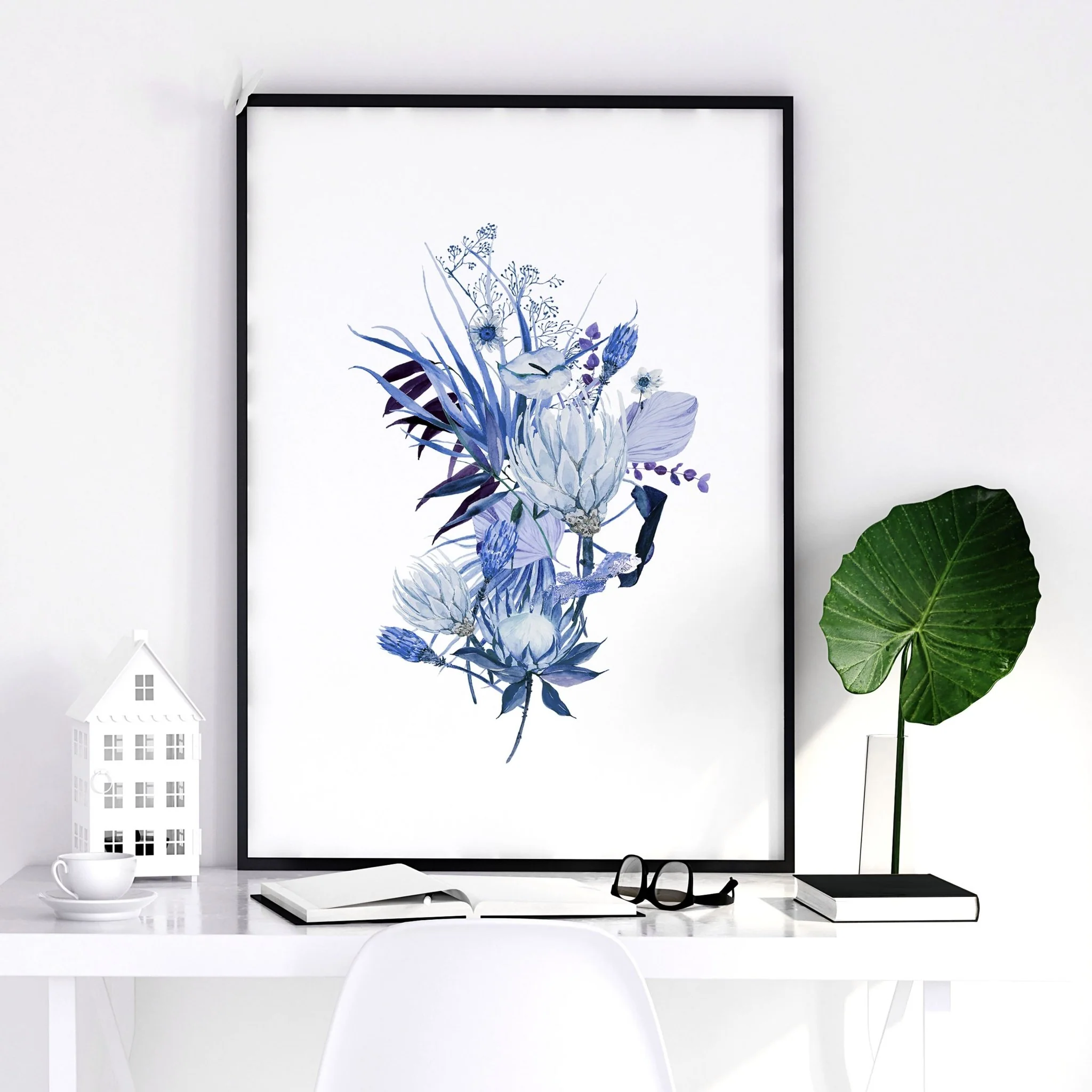 Pictures for home office | set of 3 wall art prints - Image 4