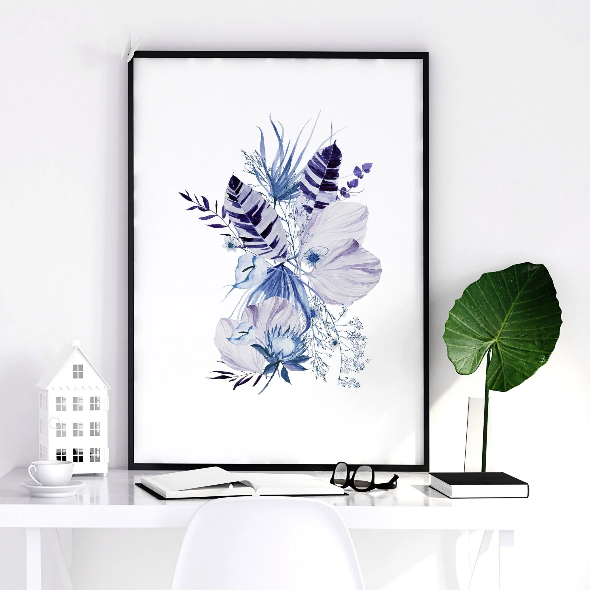 Pictures for home office | set of 3 wall art prints - Image 5