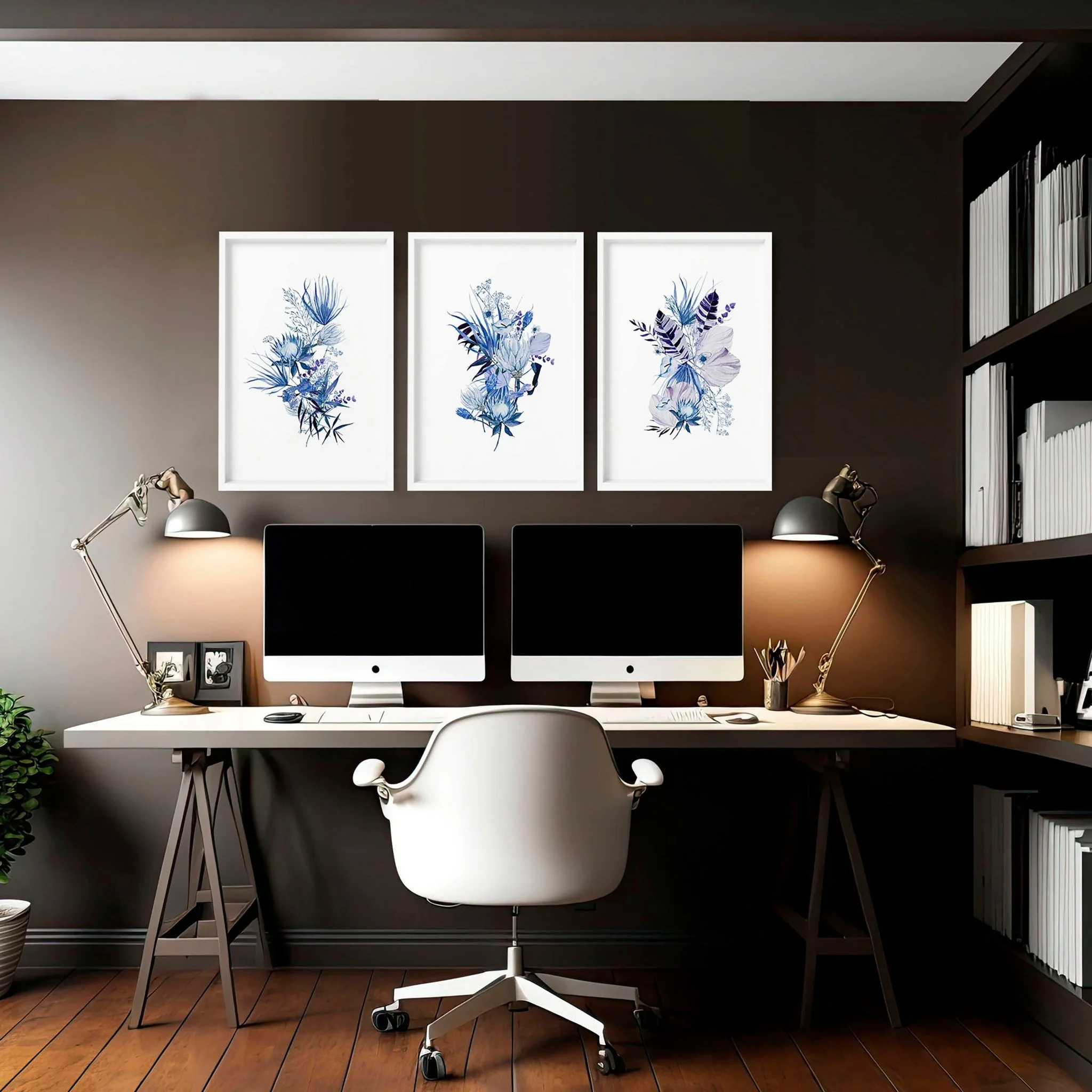 Pictures for home office | set of 3 wall art prints - Image 7