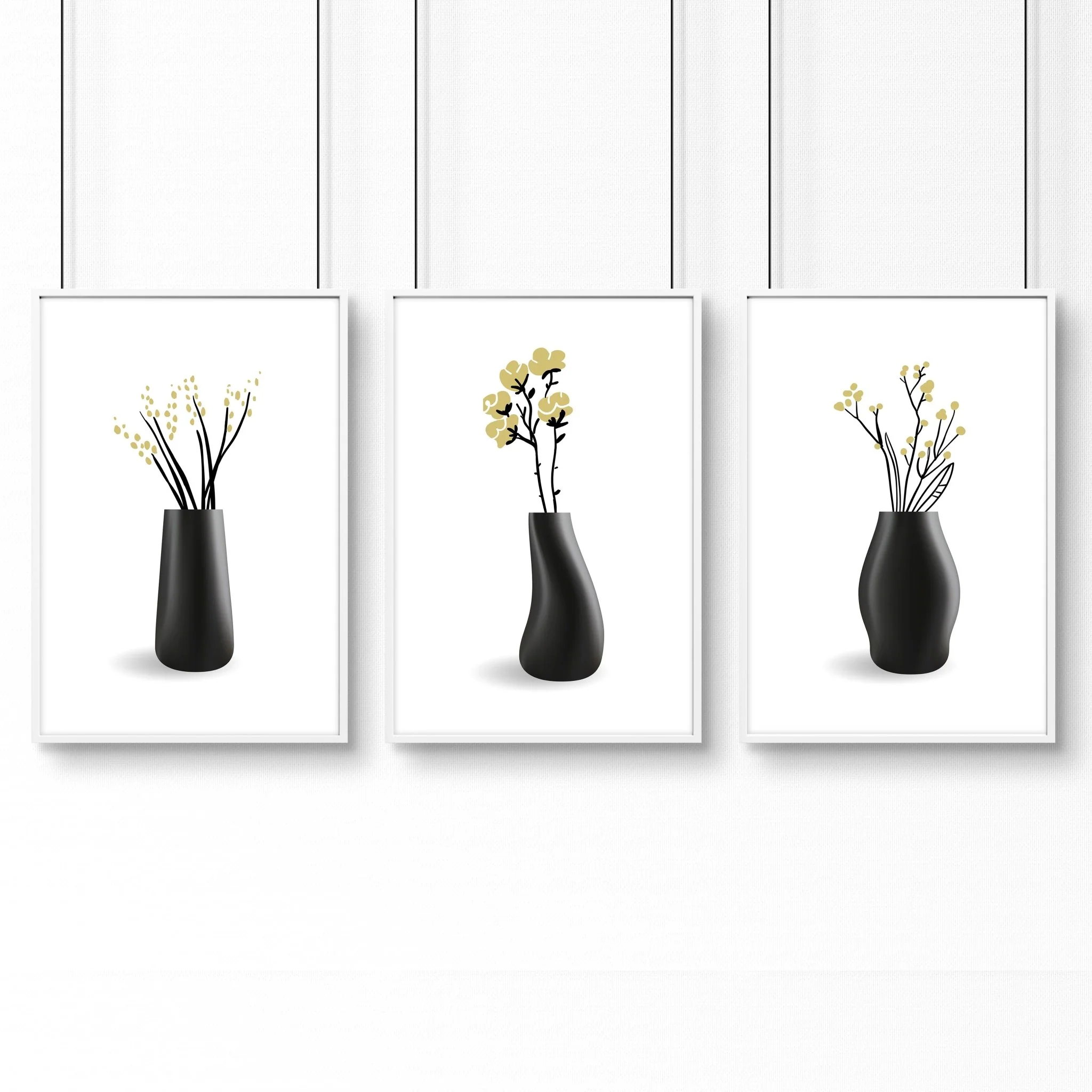 Prints For Bathroom Walls | Set of 3 Botanical Wall art Prints - Image 10