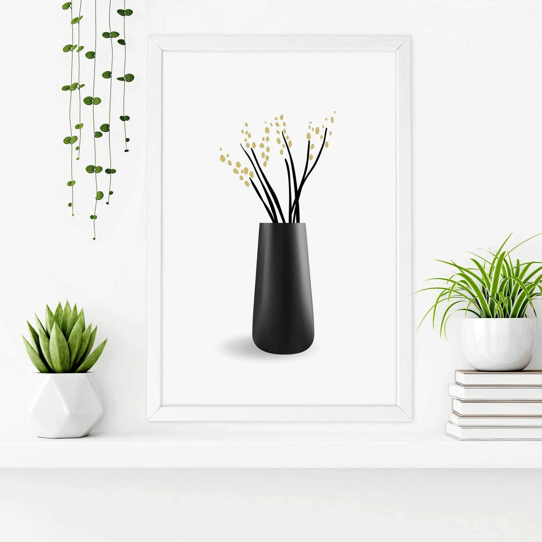 Prints For Bathroom Walls | Set of 3 Botanical Wall art Prints - Image 7
