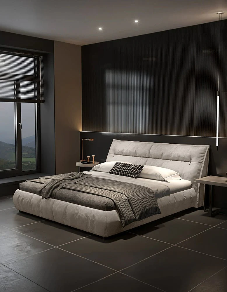 Raj King Size, Super King Size Bed With Storage, Dark Grey - Image 4