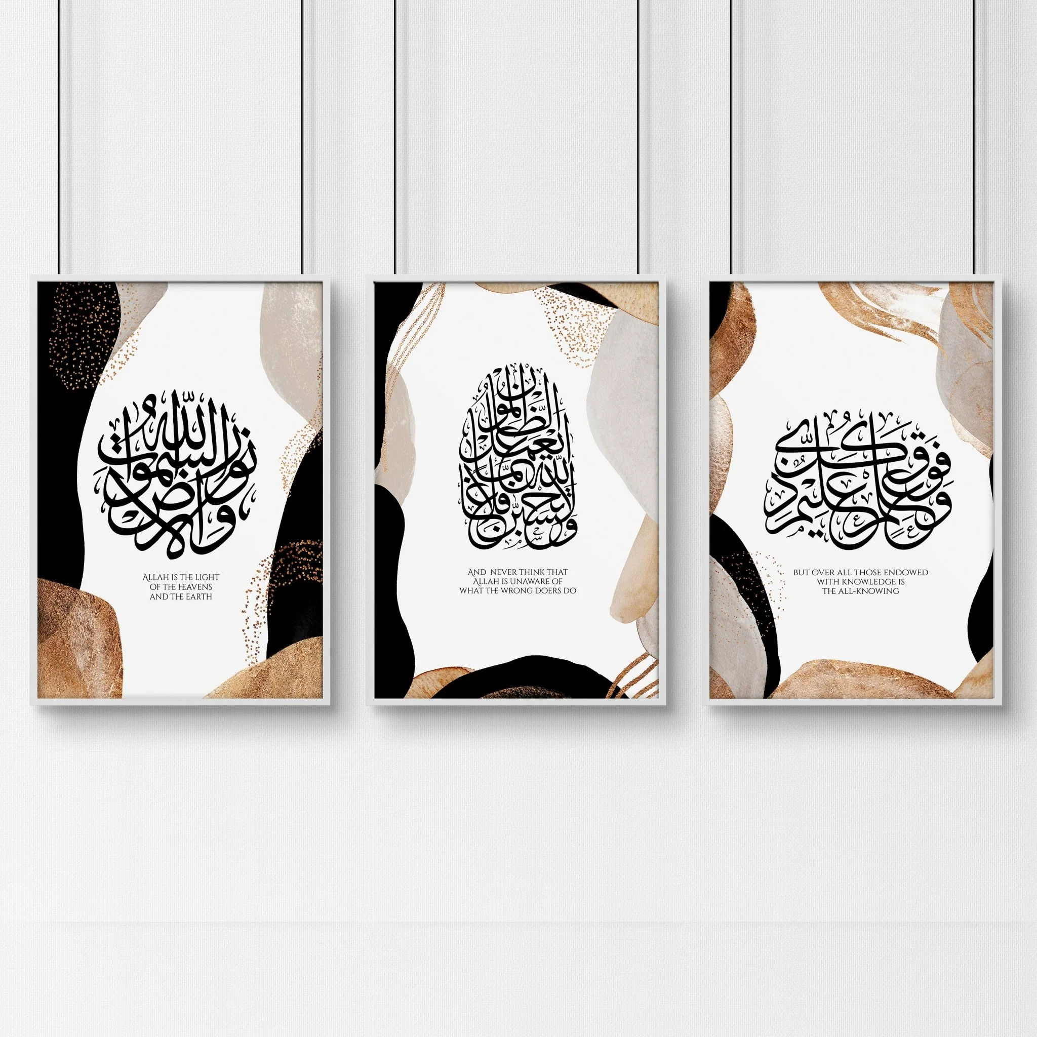Ramadan Mubarak decorations | set of 3 wall art prints for Bedroom - Image 11