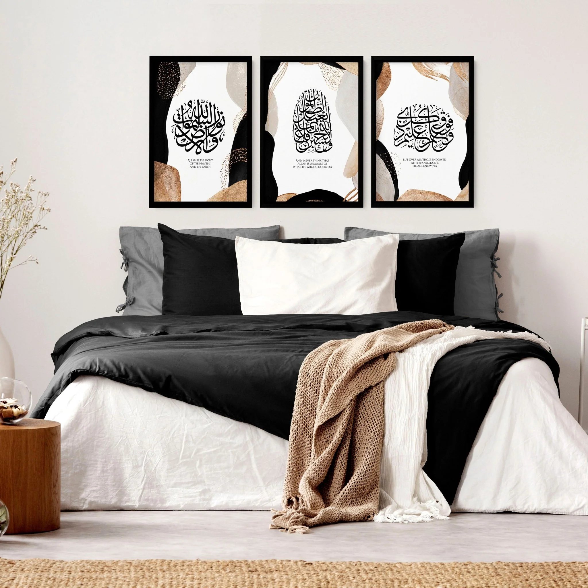 Ramadan Mubarak decorations | set of 3 wall art prints for Bedroom - Image 6