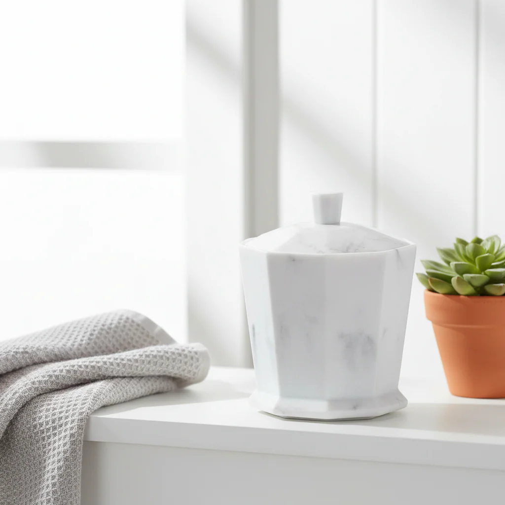 Riviera Grey Cotton Jar - Image 3