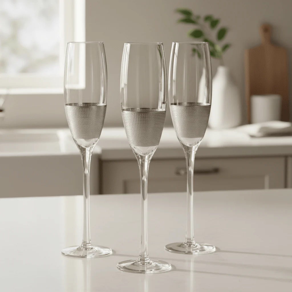 Set Of Four Apollo Champagne Glasses - Image 8