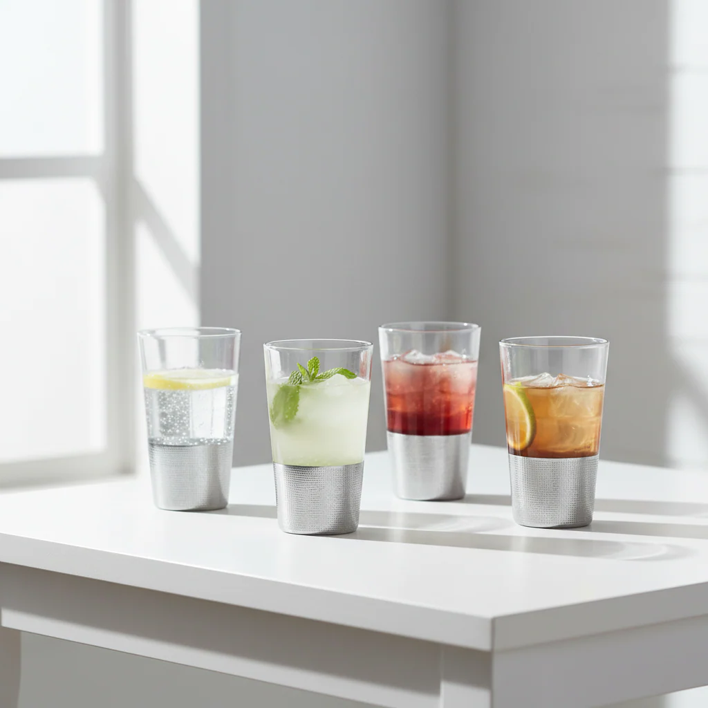Set Of Four Apollo High Ball Glasses - Image 3