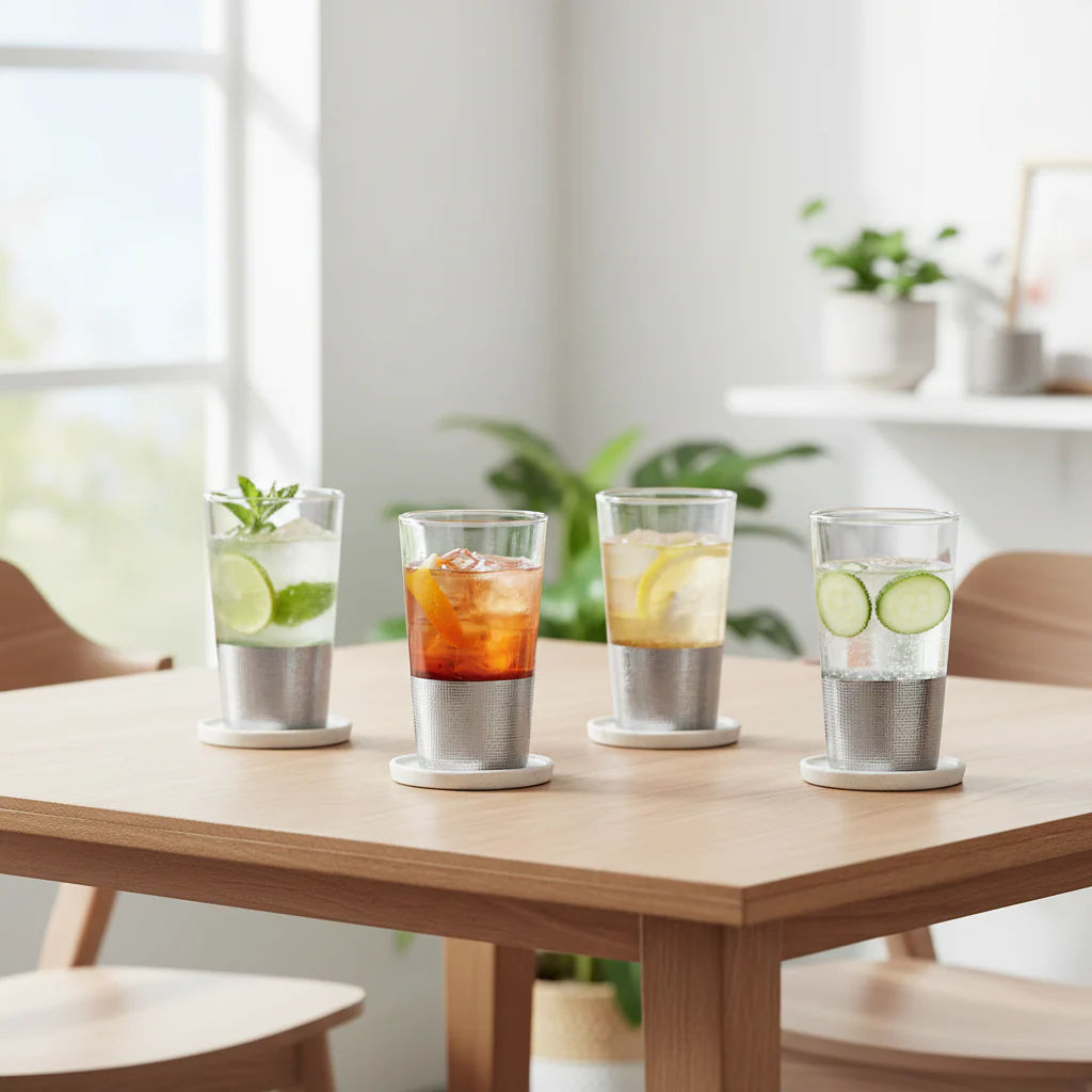 Set Of Four Apollo High Ball Glasses - Image 4