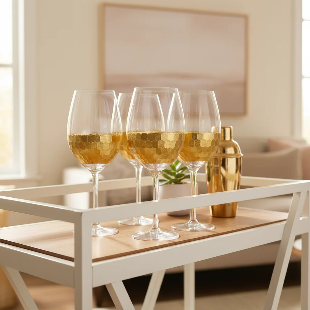 Set Of Four Astrid Large Wine Glasses - Image 4