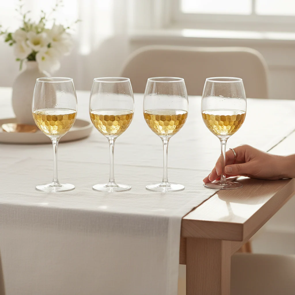 Set Of Four Astrid Small Wine Glasses - Image 2